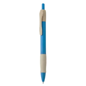 Bolígrafo de fibra de trigo Stamina Hana 8032, royal claro, vista frontal del bolígrafo