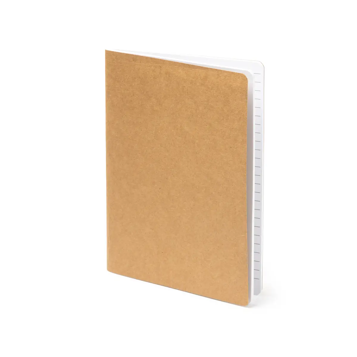 Libreta A5 Stamina Danica 8053 2 Libreta A5 Stamina Danica 8053, crudo, vista en perspectiva de la cubierta