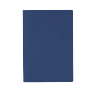 Libreta A5 Stamina Danica 8053, marino, vista frontal de la cubierta