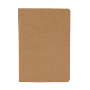 Libreta A6 Stamina Saler 8055, crudo, vista frontal de la cubierta