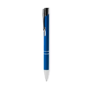 Bolígrafo de tinta negra Stamina Norfolk 8078, royal, vista frontal del bolígrafo