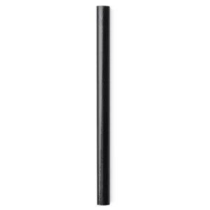 Lápiz de carpintero Stamina Veta 8088, negro, vista frontal del lápiz sin afilar