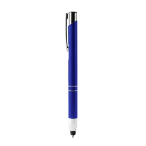 Bolígrafo con puntero Stamina Kruger 8090, royal, vista frontal del bolígrafo