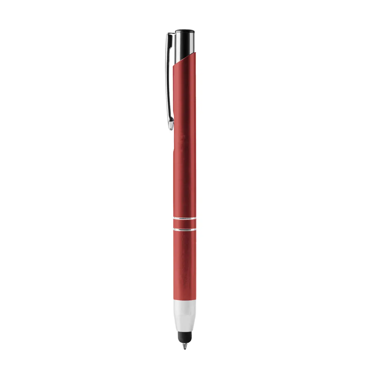 Bolígrafo con puntero Stamina Kruger 8090 3 Bolígrafo con puntero Stamina Kruger 8090, rojo, vista frontal del bolígrafo