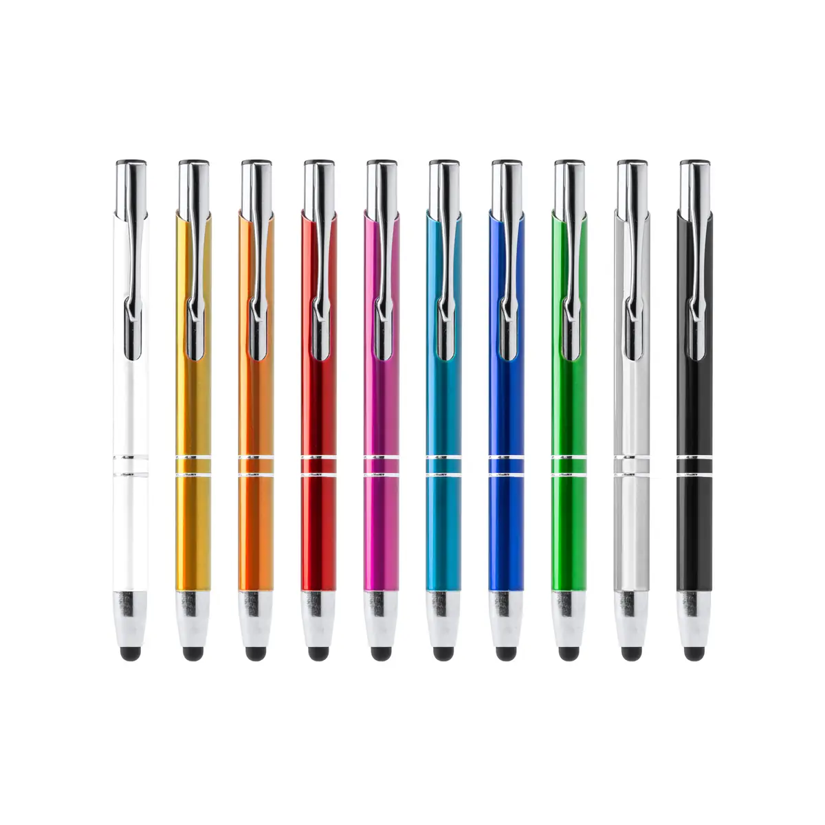 Bolígrafo con puntero Stamina Kruger 8090 13 Bolígrafo con puntero Stamina Kruger 8090, vista del conjunto de colores