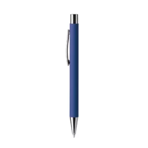 Bolígrafo metálico Stamina Dover 8095, royal, vista frontal del bolígrafo
