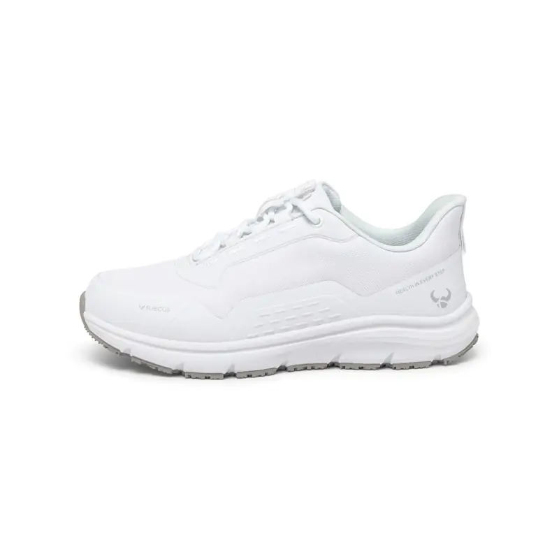 Zapatilla de trabajo Suecos Asgard 3 Zapatilla de trabajo Suecos Asgard blanco, vista lateral opuesta