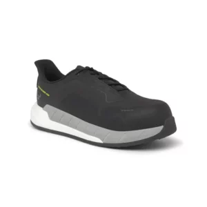 Zapatilla de seguridad Suecos Asgard Safety negro, vista tres cuartos