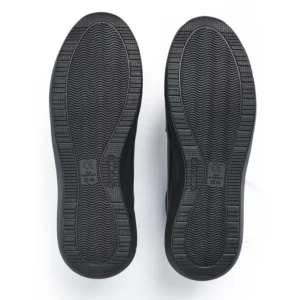 Mocasín de trabajo Suecos Blom negro, suelas