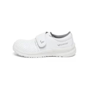 Zapato sanitario Suecos Eir blanco, vista lateral opuesta