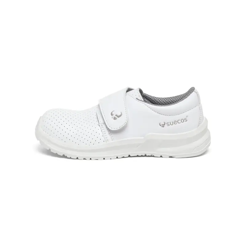 Zapato sanitario Suecos Eir 3 Zapato sanitario Suecos Eir blanco, vista lateral opuesta