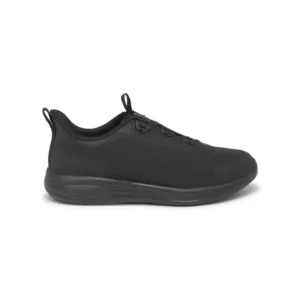 Zapatilla de trabajo Suecos Hast negro, vista lateral opuesta