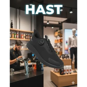 Zapatilla de trabajo Suecos Hast negro, imagen de presentación