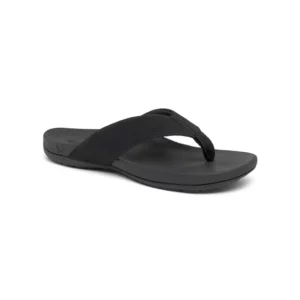 Sandalia Suecos Havsand negro, vista lateral