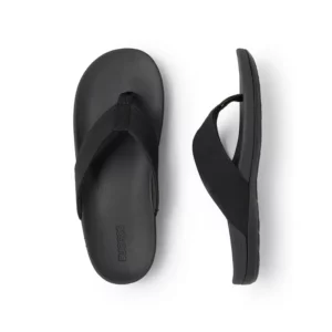Sandalia Suecos Havsand negro, suelas