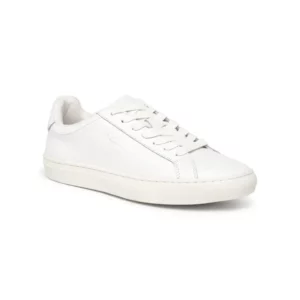 Zapato de trabajo Suecos Nord blanco, vista tres cuartos