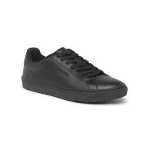 Zapato de trabajo Suecos Nord negro, vista tres cuartos