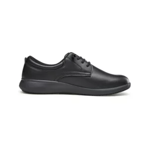 Zapato de trabajo Suecos Skog negro, vista lateral