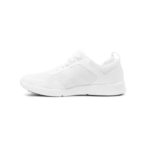 Zapatilla de trabajo Suecos Stabil blanco, vista lateral opuesta
