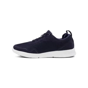 Zapatilla de trabajo Suecos Stabil azul marino, vista lateral opuesta