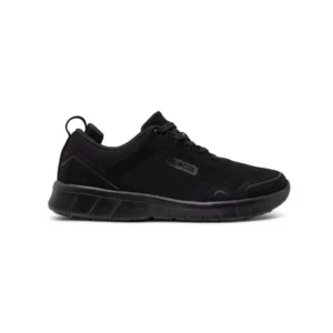 Zapatilla de trabajo Suecos Stabil negro, vista lateral