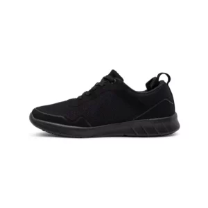Zapatilla de trabajo Suecos Stabil negro, vista lateral opuesta