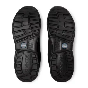 Zapatilla de trabajo Suecos Stabil negro, suelas