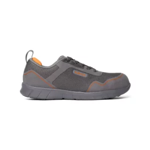 Zapatilla de seguridad Suecos Stabil Safety gris, vista lateral