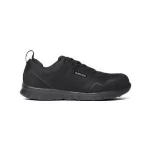 Zapatilla de seguridad Suecos Stabil Safety negro, vista lateral