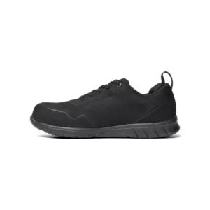 Zapatilla de seguridad Suecos Stabil Safety negro, vista lateral opuesta