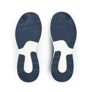 Zapato de trabajo Suecos Vinter azul marino y blanco, suelas