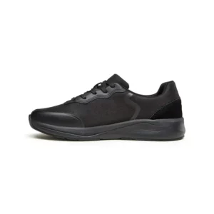 Zapato de trabajo Suecos Vinter negro, vista lateral opuesta