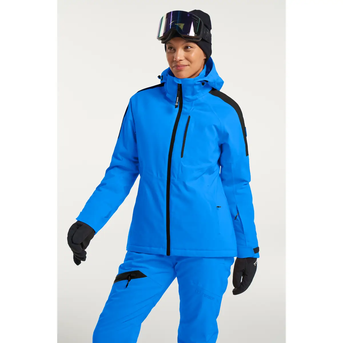 Chaqueta mujer TENSON CORE SKI JACKET 465017093 1 Chaqueta mujer TENSON CORE SKI JACKET 465017093, Azul, vista frontal con modelo