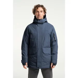 Parka hombre TENSON VISION PARKA 465017178, Azul oscuro, vista frontal con modelo