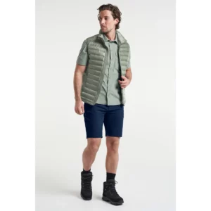Pantalón corto hombre TENSON TXLITE ADVENTURE 465017322, Azul marino oscuro, vista frontal con modelo
