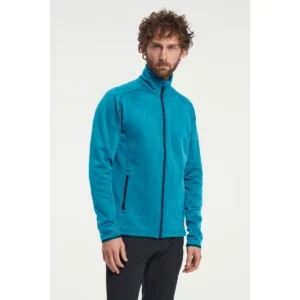 Chaqueta hombre TENSON TXLITE MIDLAYER ZIP 465017401, Azul, vista frontal con modelo