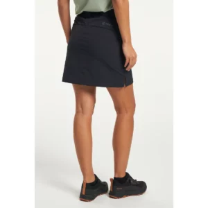 Falda pantalón mujer TENSON TXLITE SKORT 465017586, Negro, con modelo, vista posterior