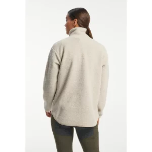 Polar mujer TENSON YOKE HALF ZIP 465017645, Arena, con modelo, vista posterior
