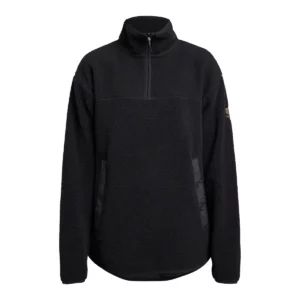 Polar mujer TENSON YOKE HALF ZIP 465017645, Negro, vista frontal