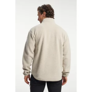 Polar hombre TENSON YOKE HALF ZIP 465017646, Arena, con modelo, vista posterior