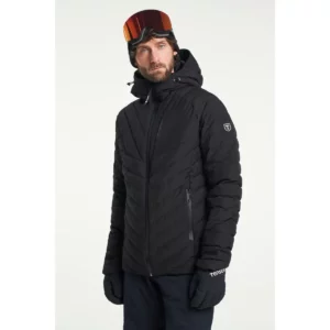 Chaqueta hombre TENSON PRIME DOWN JACKET 465017717, Negro, vista frontal con modelo