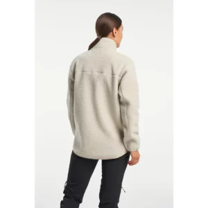 Chaqueta polar mujer TENSON YOKE FULL ZIP 465017895, Arena, con modelo, vista posterior