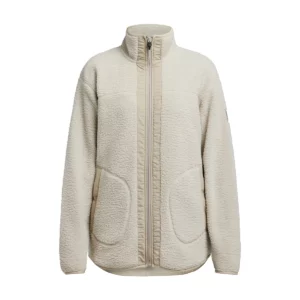 Chaqueta polar mujer TENSON YOKE FULL ZIP 465017895, Arena, vista frontal