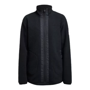 Chaqueta polar mujer TENSON YOKE FULL ZIP 465017895, Negro, vista frontal