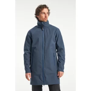 Parka hombre TENSON DEW POINT PARKA 465017908, Azul oscuro, vista frontal con modelo