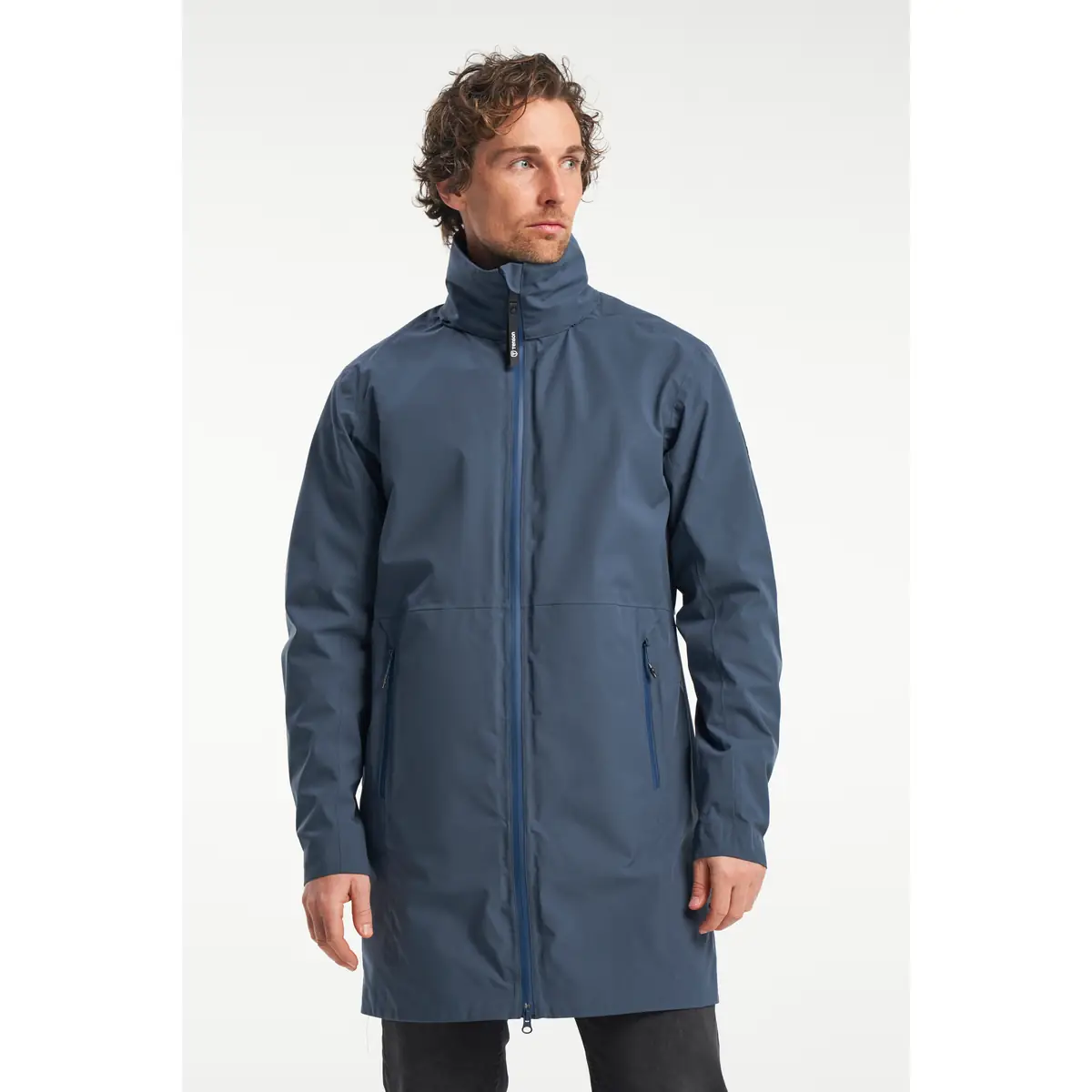 Parka hombre TENSON DEW POINT PARKA 465017908 1 Parka hombre TENSON DEW POINT PARKA 465017908, Azul oscuro, vista frontal con modelo