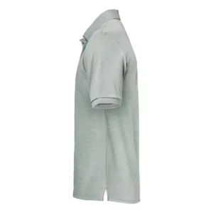 Polo hombre TENSON TXLITE MELANGE POLO 465018060, Verde grisáceo, lateral izquierdo