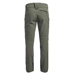 Pantalón hombre TENSON TXLITE FLEX PANTS 465018064, Verde oliva oscuro, vista posterior