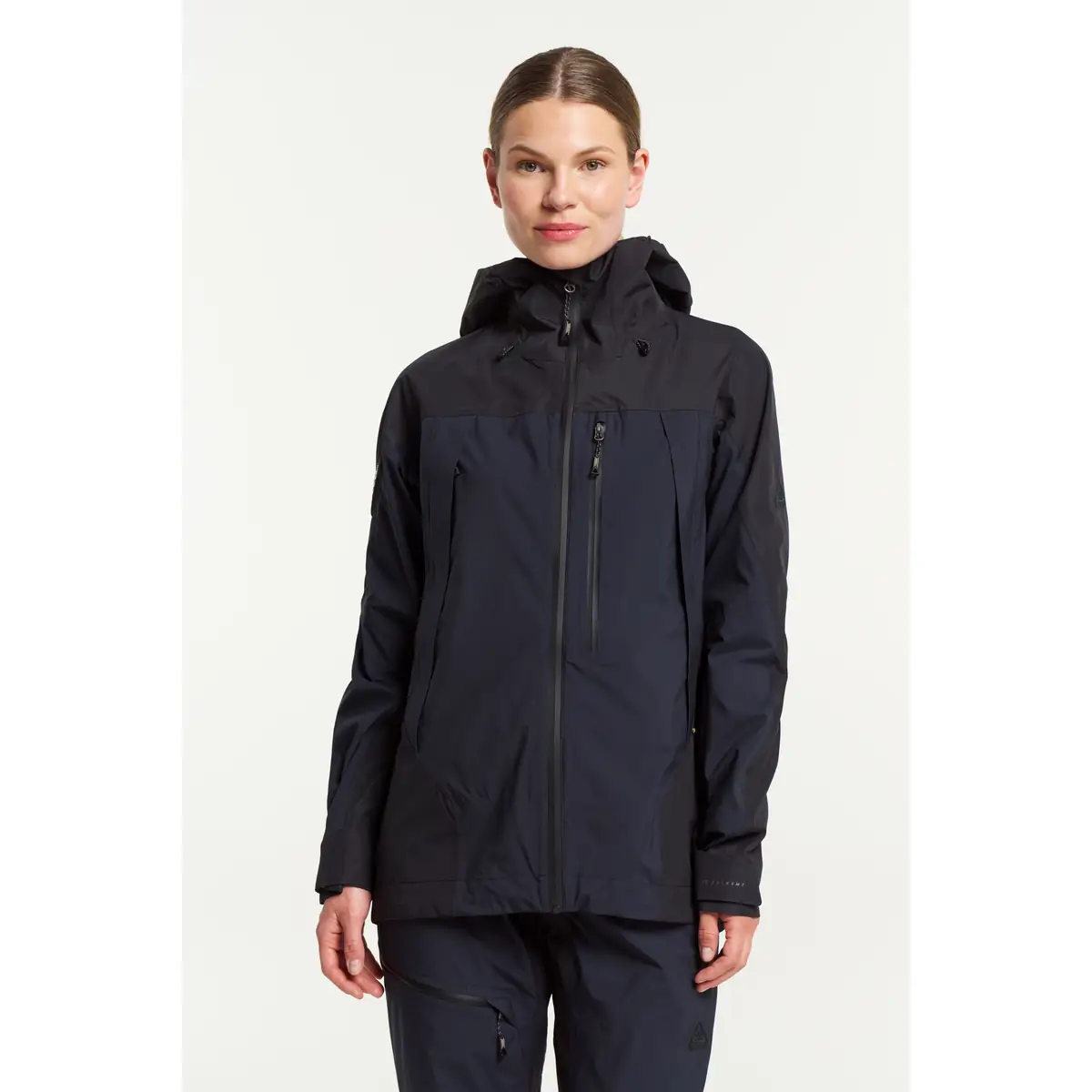 Chaqueta mujer TENSON HIMALAYA SHELL EXTREME X 465018145 1 Chaqueta mujer TENSON HIMALAYA SHELL EXTREME X 465018145, Antracita, vista frontal con modelo