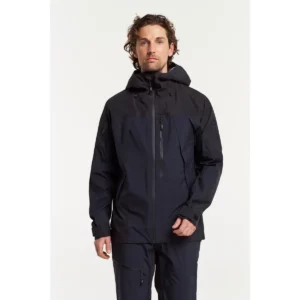 Chaqueta hombre TENSON HIMALAYA SHELL EXTREME X 465018146, Antracita, vista frontal con modelo